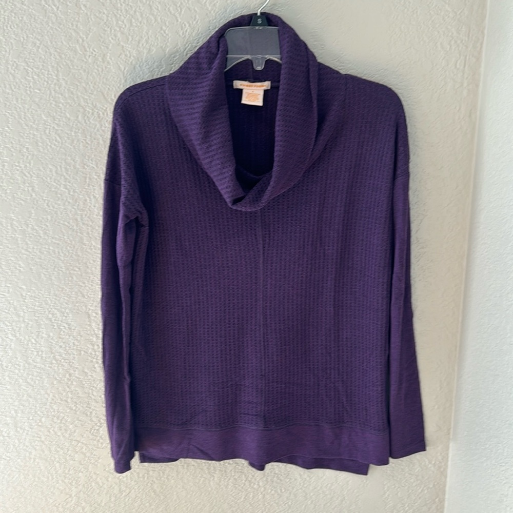 Sweet Romeo cowl neck long sleeve top - super cute and comfortable!